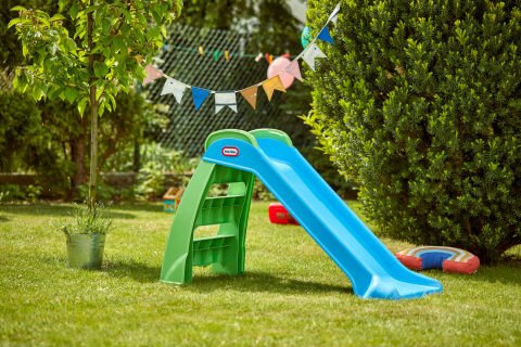 Little Tikes İlk Kaydırağım - Yeşil Mavi