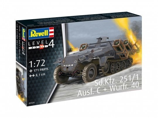 Revell Sd.Kfz. 251/1 Ausf.C + Wurfr. 40