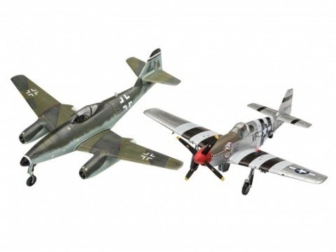 Revell Combat Set Messerschmitt Me262 & P-51B Mustang