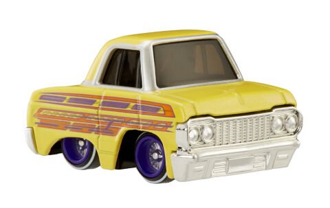 CarTuned S3 1964 Chevy Impala - Sarı Lowrider Araba