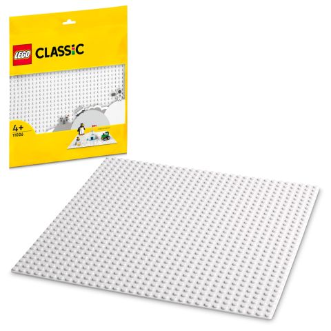 LEGO® Classic Beyaz Plaka 11026 - 4 Yaş ve Üzeri LEGO Severler için Açık Uçlu Yaratıcı Yapım Seti