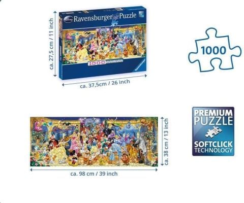 Ravensburger 1000 Parçalı Puzzle Walt Disney Photo-151097