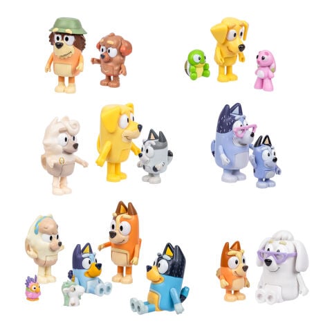 Bluey Ultimate Aile ve Arkadaş Figür Set 18'li