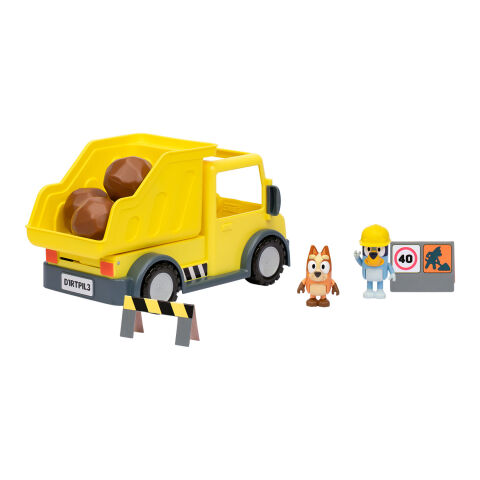 Bluey Damperli Kamyon ve Figür Oyun Seti