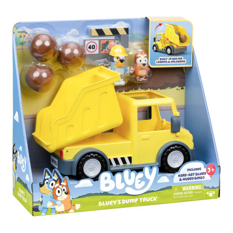 Bluey Damperli Kamyon ve Figür Oyun Seti