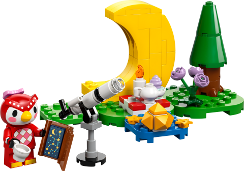 LEGO® Animal Crossing™ Celeste ile Yıldız Gözlemleme Yapım Seti 77053
