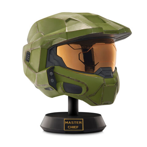 HALO Gerçekci Master Chief Miğferi ve Sergi Standı