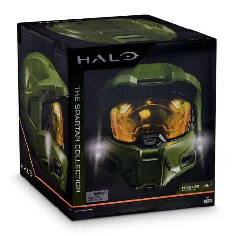 HALO Gerçekci Master Chief Miğferi ve Sergi Standı