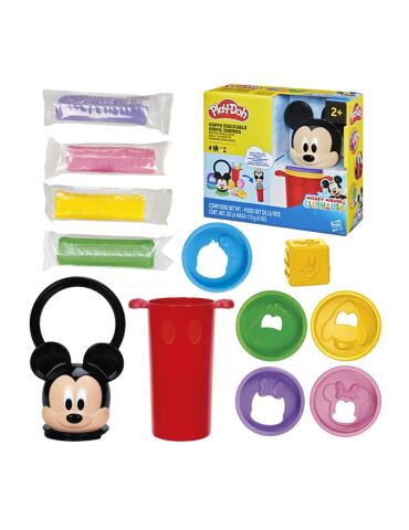 Play-Doh Disney Junior Happy Üst Üste Dizilebilir Okul Öncesi Oyuncak Seti