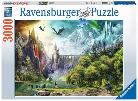 3000 Parça Puzzle Reign of Dragons