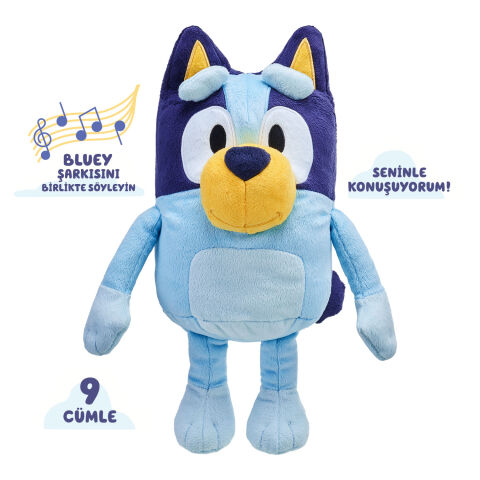 Bluey Türkçe Konuşan Peluş Figür 35 cm