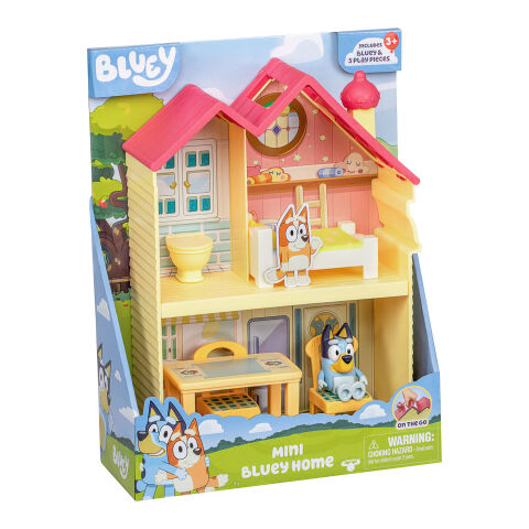 Bluey Mini Ev ve Figür Oyun Seti