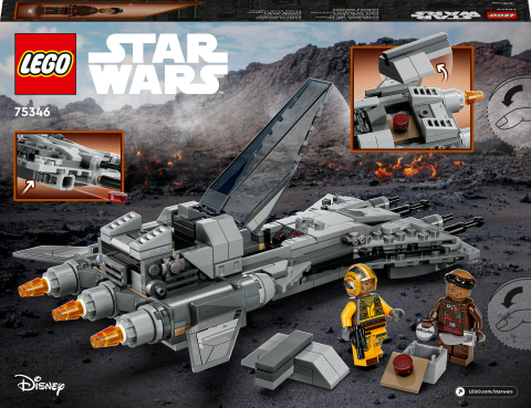LEGO® Star Wars™ Korsan Snub Fighter 75346 Oyuncak Yapım Seti