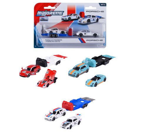 Majorette Porsche Delüks Römork