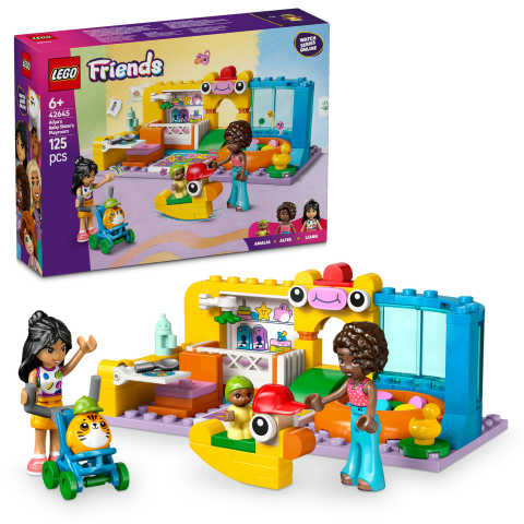LEGO® Friends Aliya’nın Kız Kardeşinin Oyun Odası Yapım Seti 42645