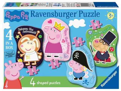 4/6/8/10 Parça Puzzle Peppa Pig