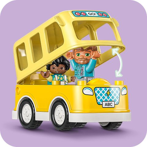 LEGO® DUPLO® Kasabası Otobüs Yolculuğu 10988 Oyuncak Yapım Seti