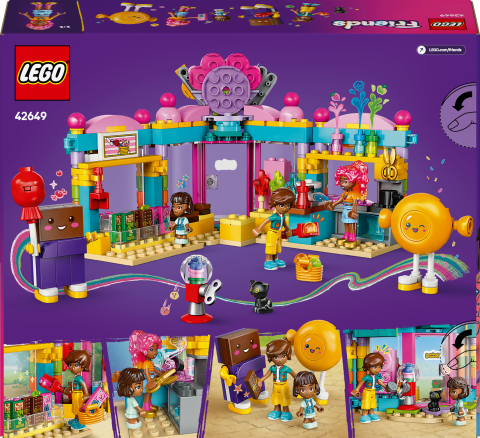 LEGO® Friends Heartlake City Şekerci Dükkanı Rol Yapma Oyun Seti 42649