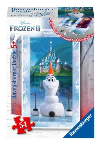 54 Parça Mini Puzzle Frozen