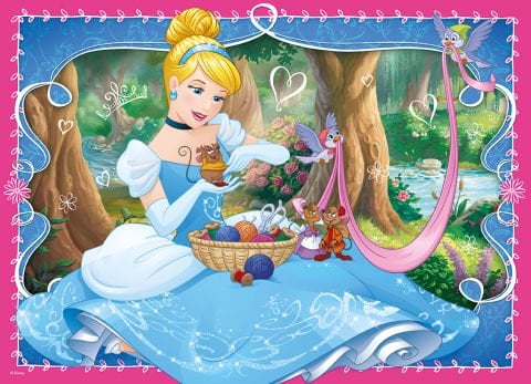 4 in Box Puzzle Walt Disney Prenses