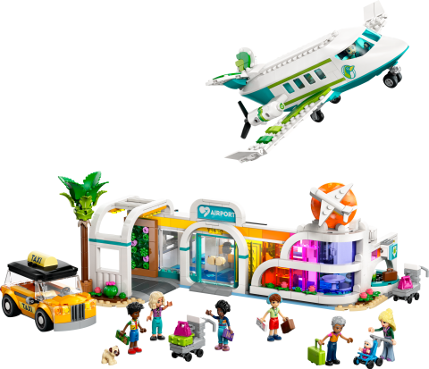 LEGO® Friends Heartlake City Havaalanı ve Uçak Yapım Seti 42656