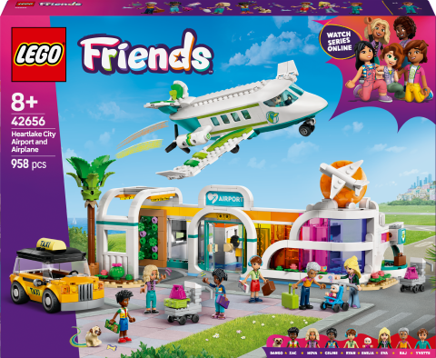 LEGO® Friends Heartlake City Havaalanı ve Uçak Yapım Seti 42656