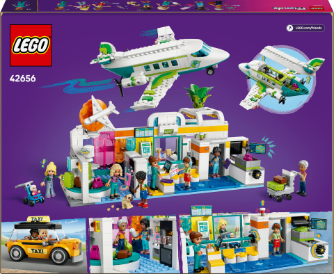 LEGO® Friends Heartlake City Havaalanı ve Uçak Yapım Seti 42656