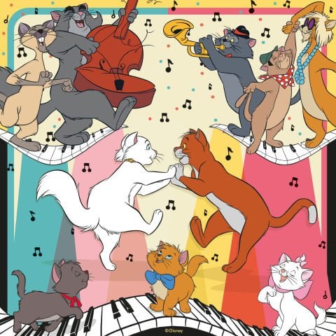 3x49 Parça Puzzle Walt Disney Hayvanlar