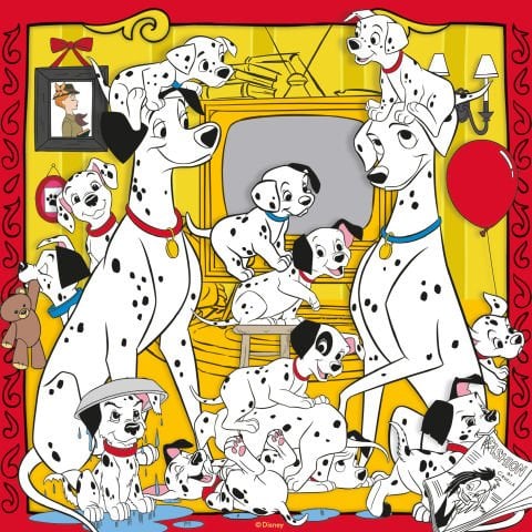 3x49 Parça Puzzle Walt Disney Hayvanlar