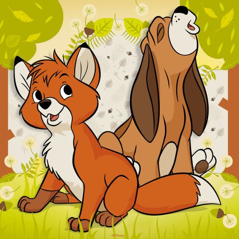 3x49 Parça Puzzle Walt Disney Hayvanlar