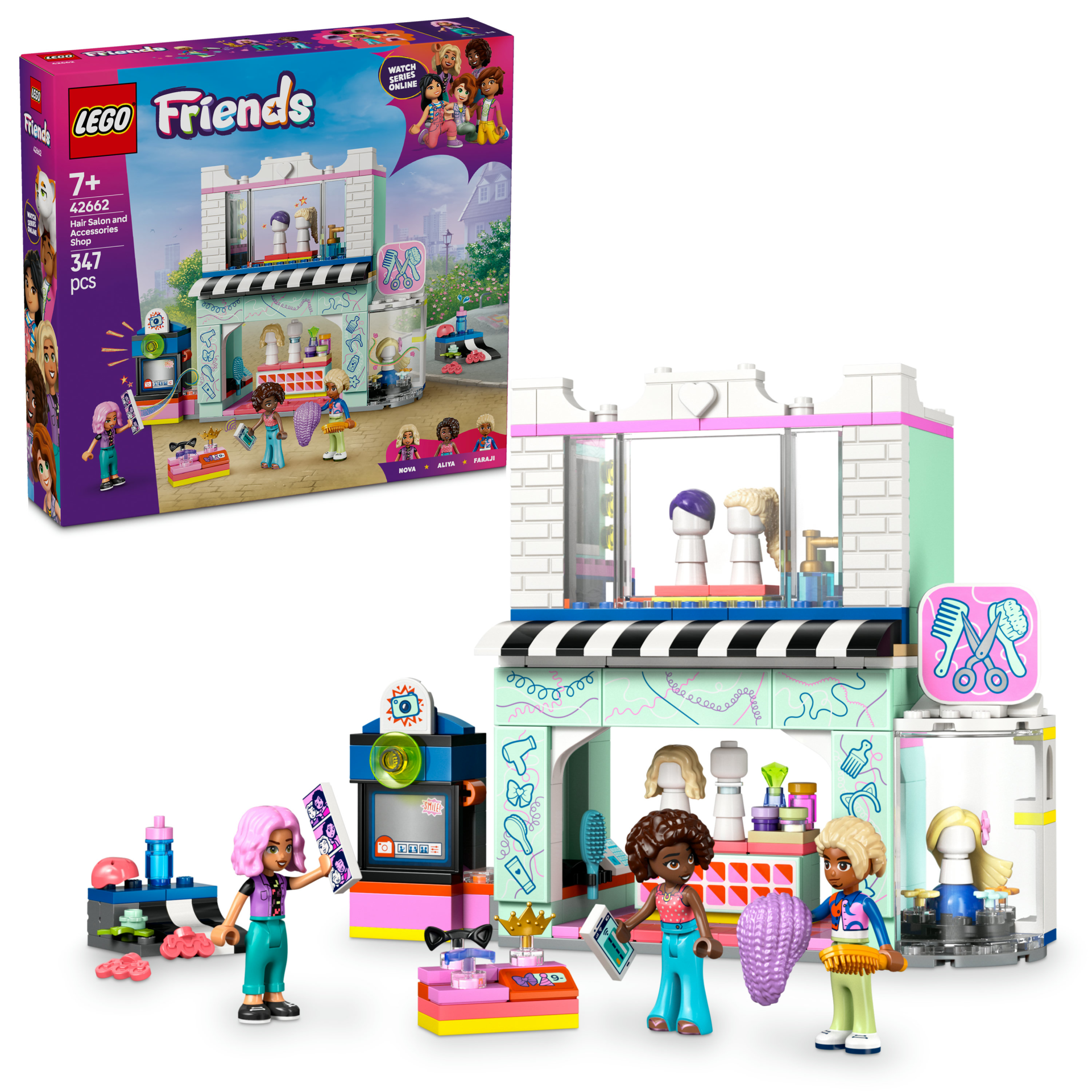 LEGO® Friends Kuaför ve Aksesuar Mağazası Yaratıcı Oyun Seti 42662