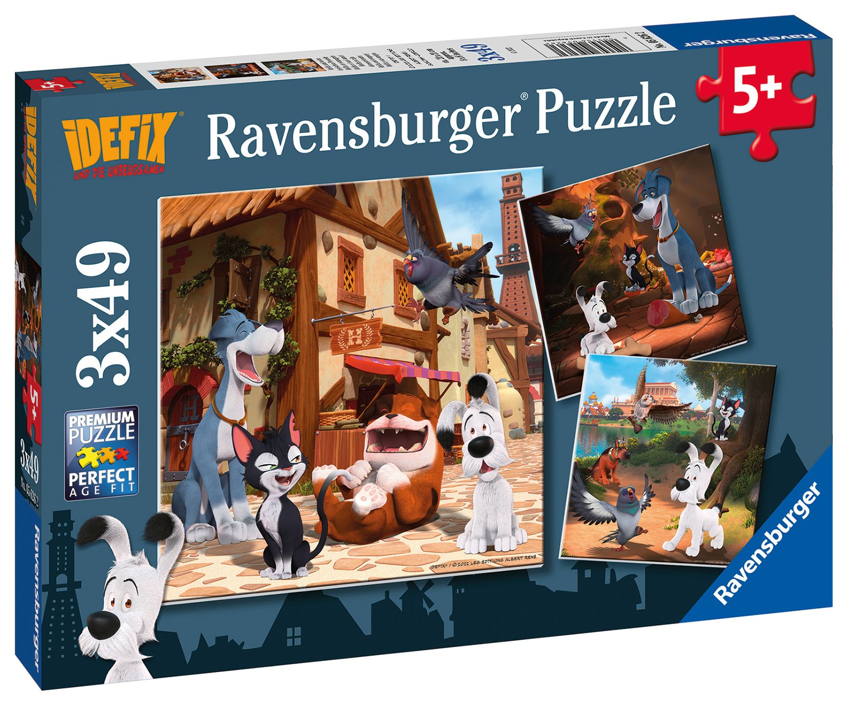 3x49 Parça Puzzle Idefix