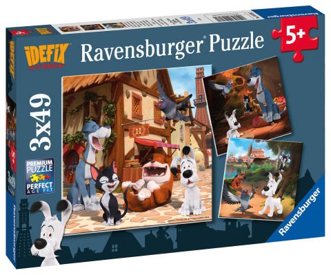 3x49 Parça Puzzle Idefix