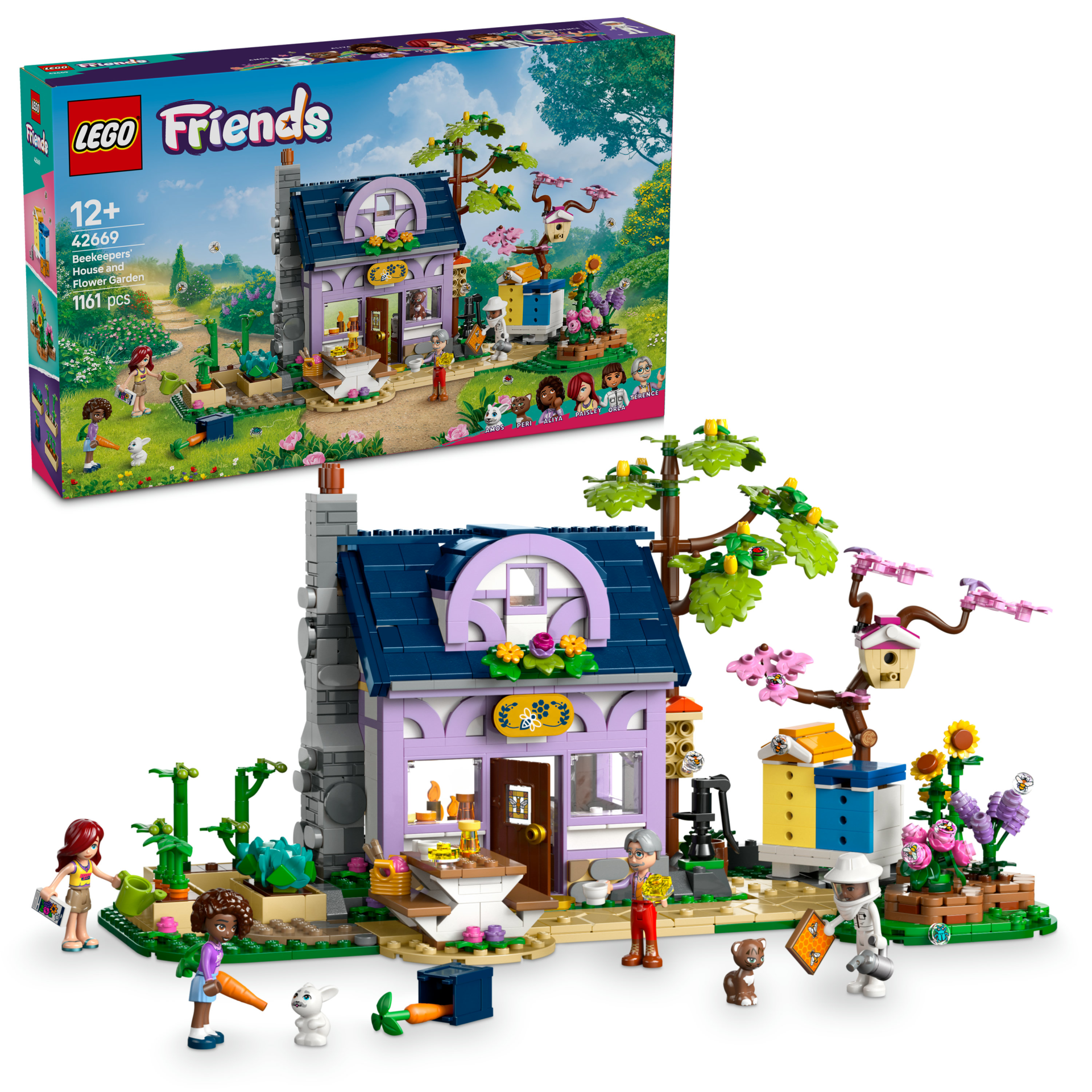 LEGO® Friends Arıcıların Evi ve Çiçek Bahçesi Yapım Seti 42669