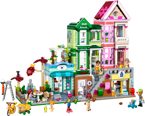 LEGO® Friends Heartlake City Daireleri ve Mağazaları Model Seti 42670