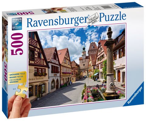 500 Parça Puzzle Gold Rothenburg