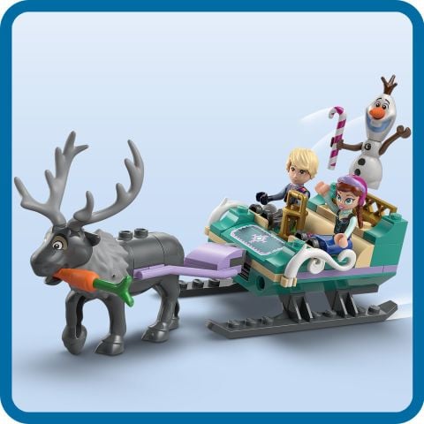 LEGO® ǀ Disney Frozen Anna’nın Kızak Macerası İnşa Edilebilen Model Oyuncak Seti 43256