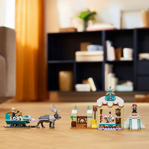 LEGO® ǀ Disney Frozen Anna’nın Kızak Macerası İnşa Edilebilen Model Oyuncak Seti 43256