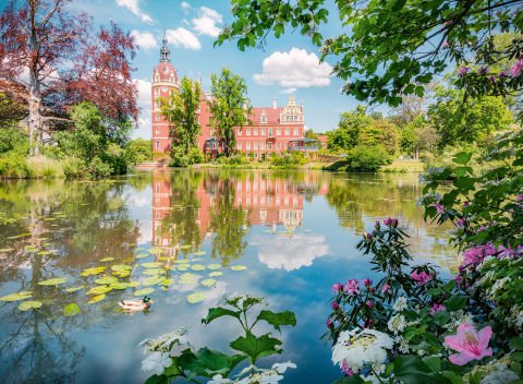 500 Parça Puzzle Muskau Şatosu