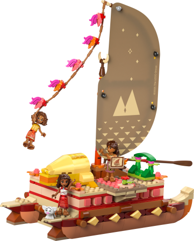 LEGO® ǀ Disney Moana’nın Macera Kanosu Fantastik Oyuncak Model Seti 43270