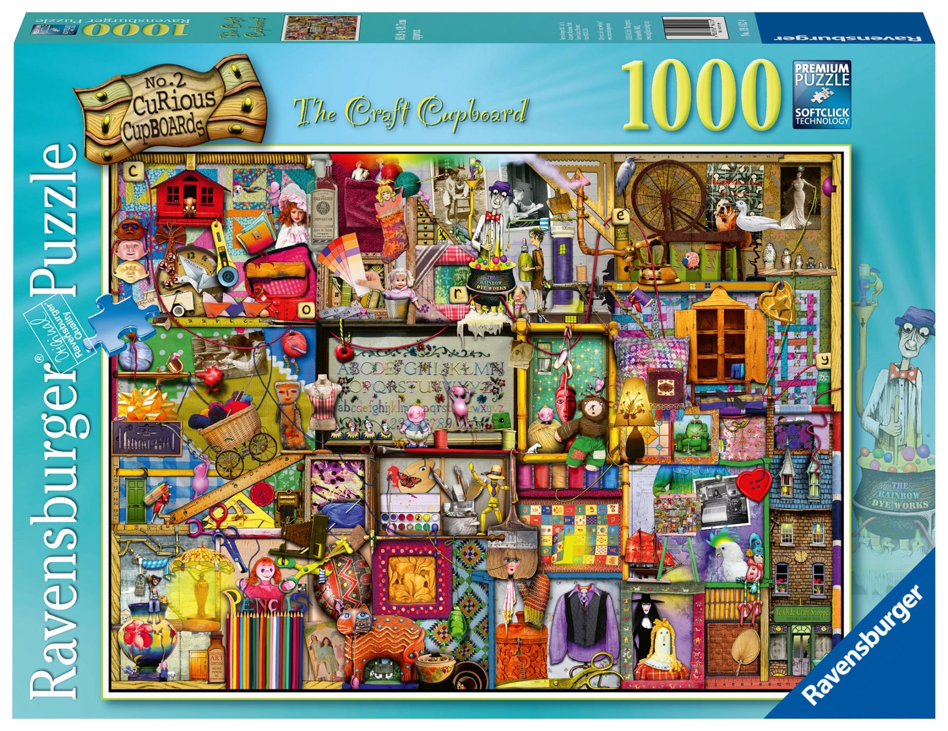 1000 Parça Puzzle Colin Thompson Dolap