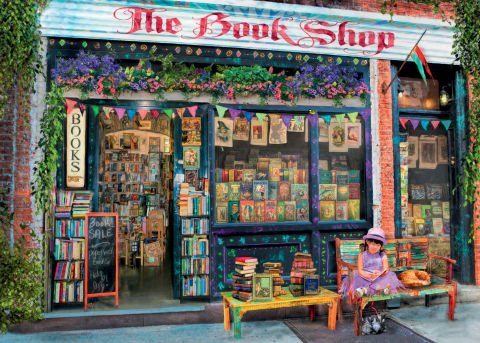 1000 Parça Puzzle Kitapçı
