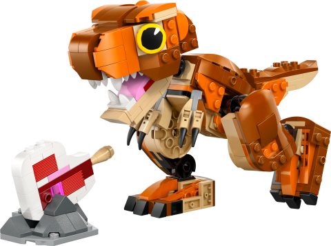 LEGO® Jurassic World Küçük Eatie: T. rex Dinozor Modeli Yapım Seti 76967