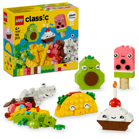 LEGO® Classic Yaratıcı Yiyecek Arkadaşlar Hayali Oyunlar için Oyuncak 11039