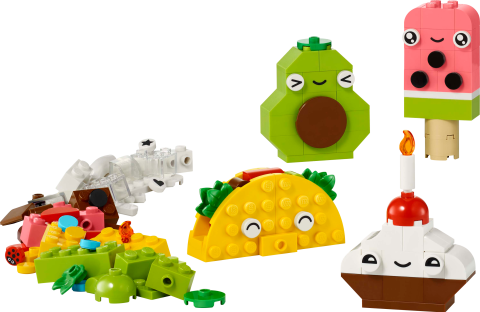 LEGO® Classic Yaratıcı Yiyecek Arkadaşlar Hayali Oyunlar için Oyuncak 11039