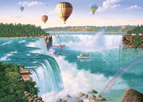 1000 Parça Puzzle Niagara