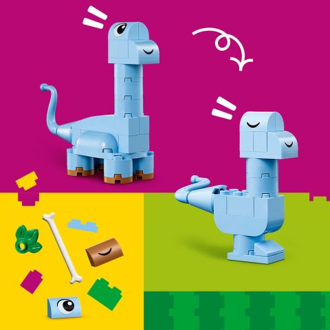 LEGO® Classic Yaratıcı Dinozorlar Hayal Gücünü Geliştiren Modeller 11041