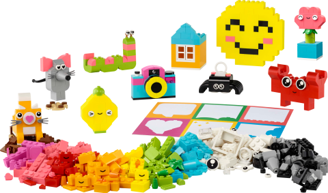 LEGO® Classic Yaratıcı Mutlu Kutu Renkli Yapım Parçaları 11042