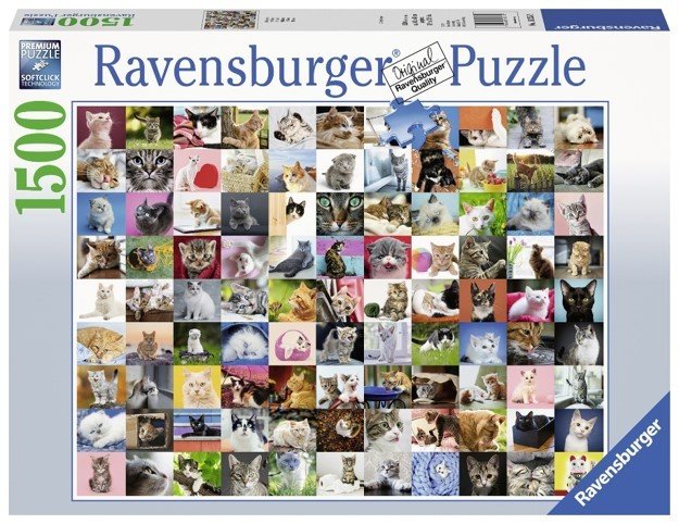 1500 Parça Puzzle 99 Kedi