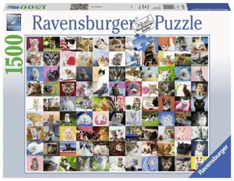 1500 Parça Puzzle 99 Kedi
